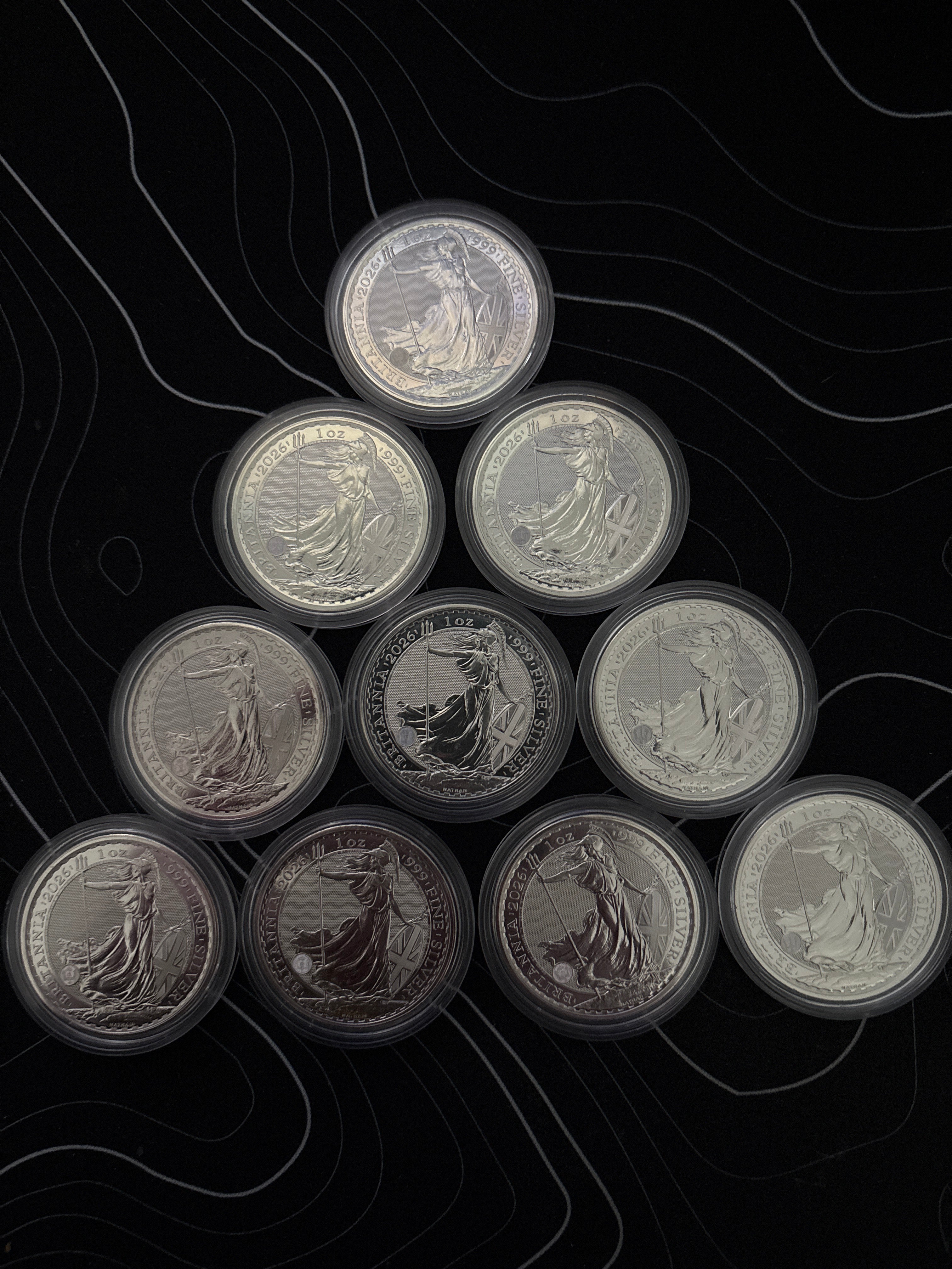 2026 1oz Silver Britannia Coin .999 Fine Silver | HM King Charles III | The Royal Mint | CGT Exempt | Gems Bullion