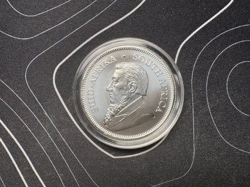 1oz 2021 Krugerrand 999 Fine Silver Bullion Coin | South African Mint In Capsule | Gems Bullion