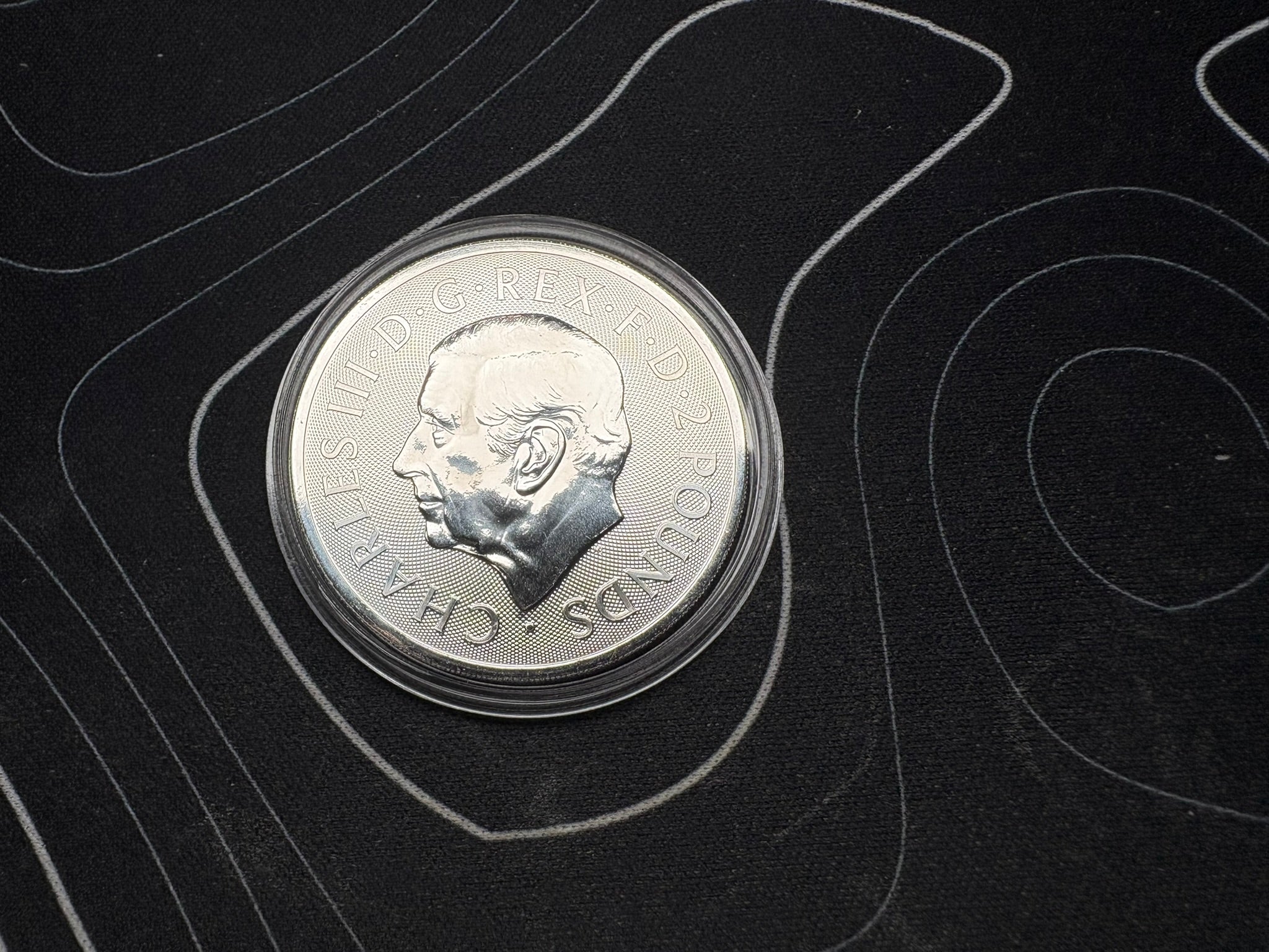 2024 Royal Coat of Arms 1oz .999 Fine Silver Coin | The Royal Mint | CGT Exempt | Gems Bullion