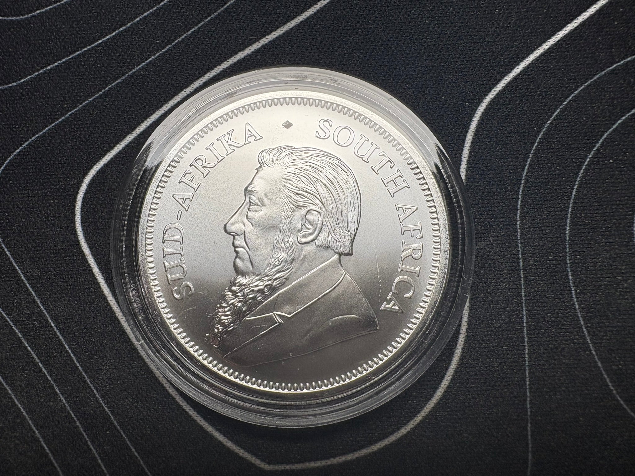 2025 South African Silver Krugerrand 1oz .999 Fine Silver Coin | Gems Bullion