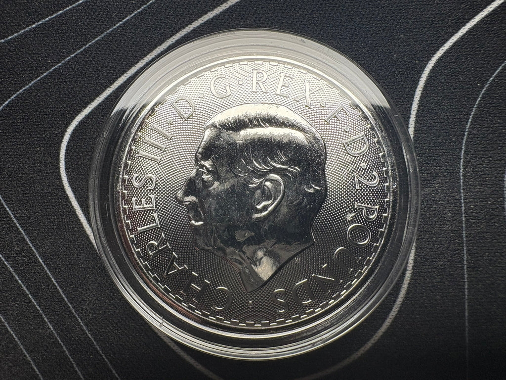 2025 1oz Britannia .999 Fine Silver | The Royal Mint | CGT Exempt | Gems Bullion