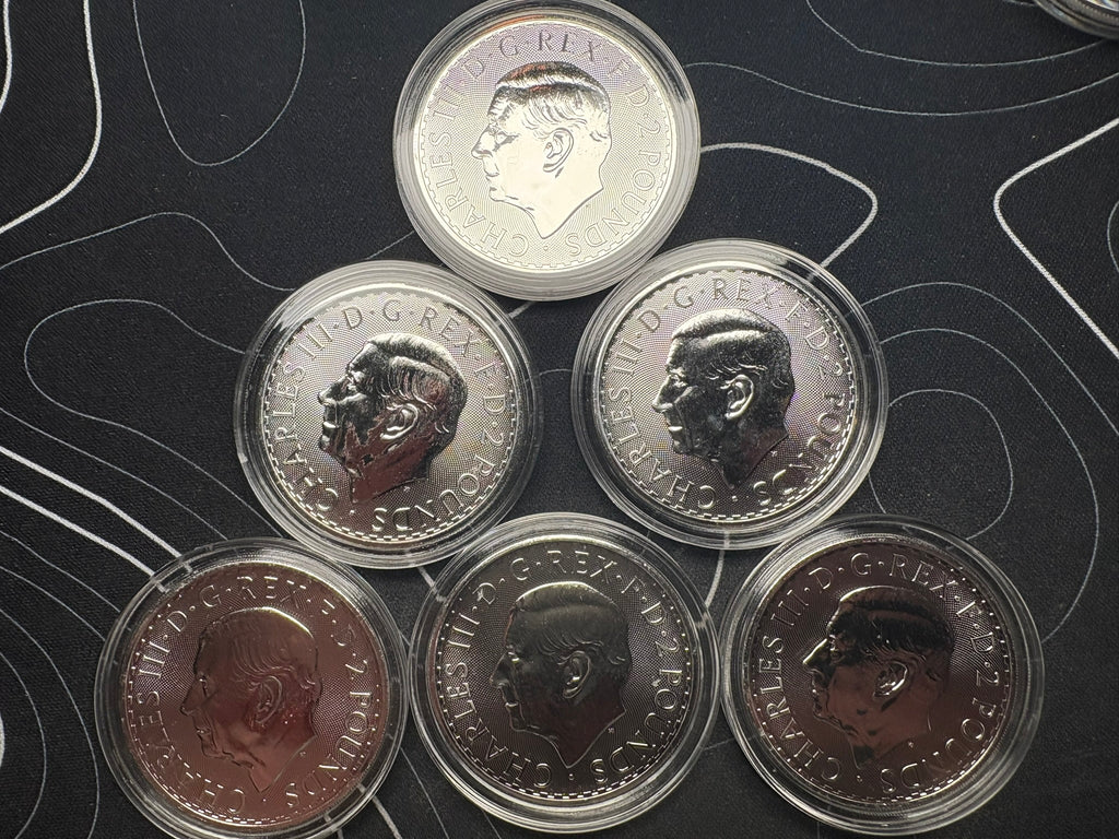 2025 1oz Britannia .999 Fine Silver | The Royal Mint | CGT Exempt | Gems Bullion