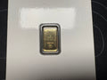 Metalor 999.9 24 karrot Fine Gold Bar 1 gram Sealed in Assay with Certificate | Gems Bullion