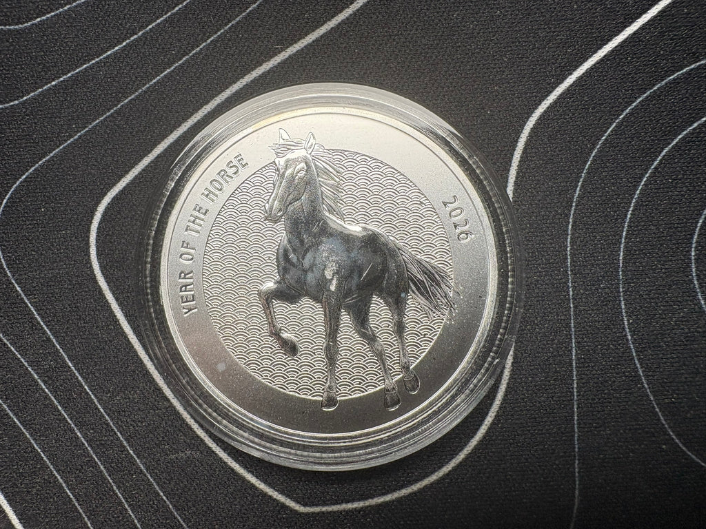 1oz 2026 Apmex Year of the Horse (Series 2) .999 Fine Silver Round