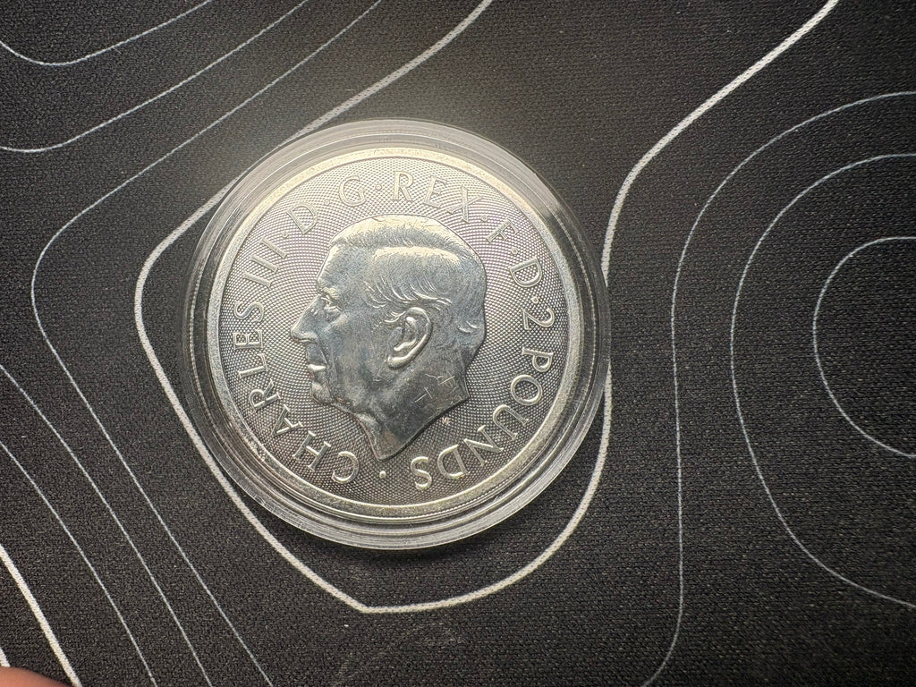 2025 Count Dracula 1oz Silver Bullion Coin in capsule | CGT Exempt | Gems Bullion