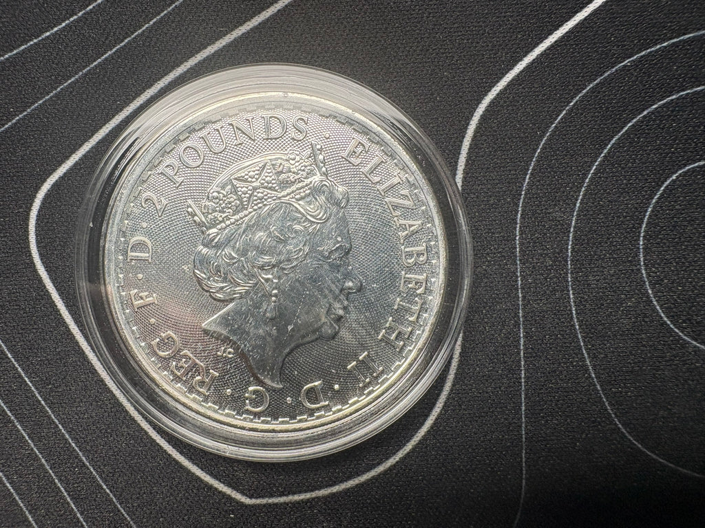 2021 1oz Silver Britannia 999 Fine Silver Coin | The Royal Mint | CGT Exempt