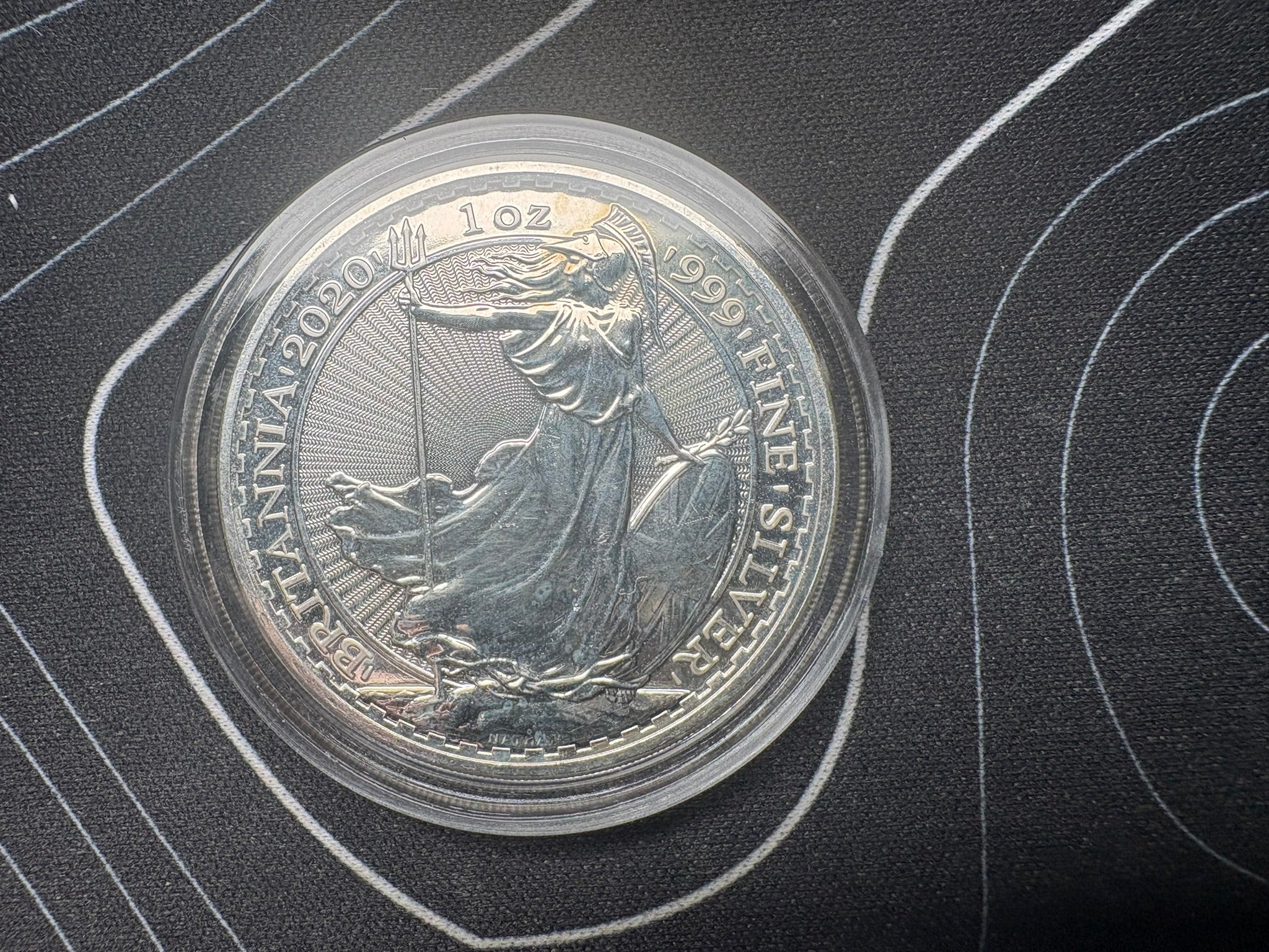 2020 1oz Silver Britannia 999 Fine Silver Coin | The Royal Mint | CGT Exempt