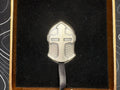 CRUSADER KNIGHT HELMET Ancient Warriors 2 Oz Silver 999 Coin 2$ Fiji 2022