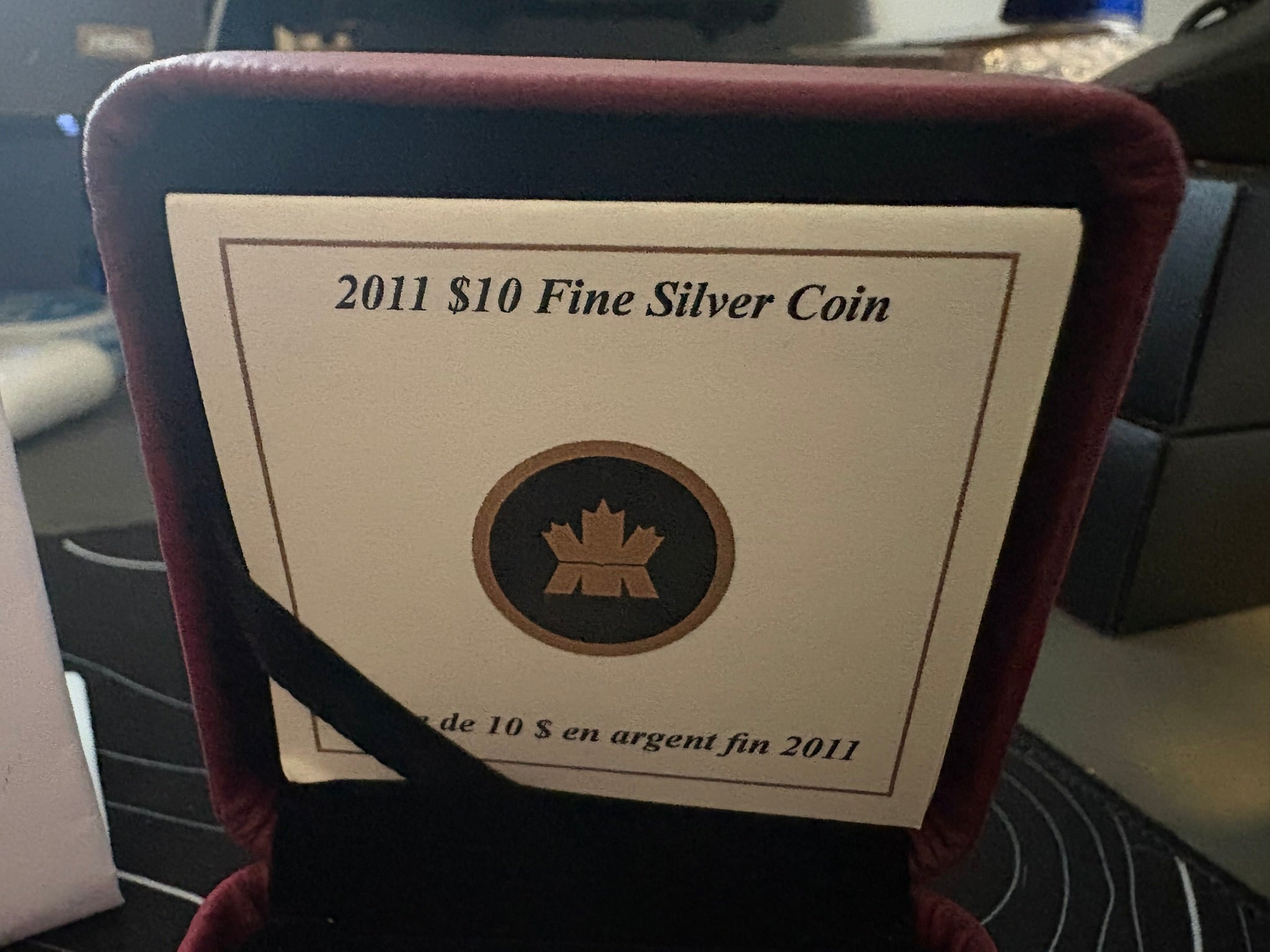 Canada 2011 $10 Little Skaters 1/2 Troy oz. Pure Silver Color Proof Coin