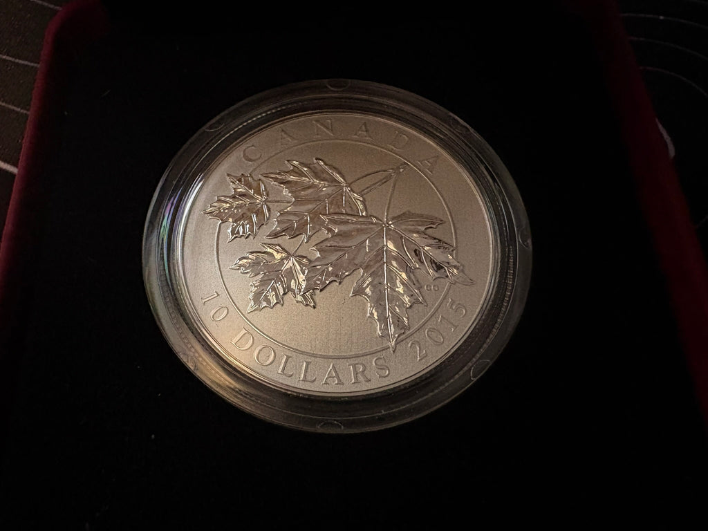 2015 Canadian Maple Leaf 1/2 oz. Silver Coin | Royal Canadian Mint
