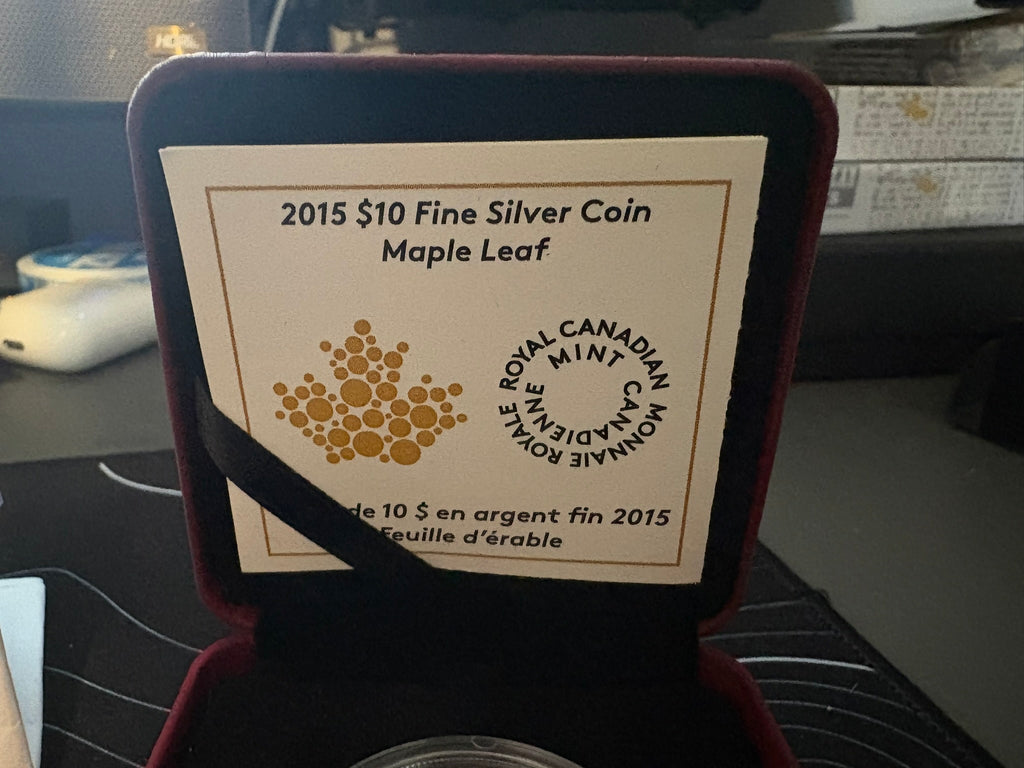 2015 Canadian Maple Leaf 1/2 oz. Silver Coin | Royal Canadian Mint