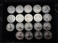 Tube of 1/4oz 2026 Silver Britannia .999 Fine Silver Coins | The Royal Mint