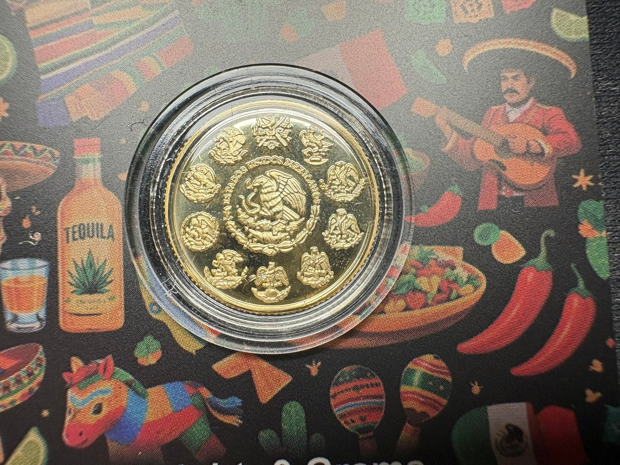 2026 Mexico Libertad Tribute 3 Gram .999 Silver gold gilded Art Medal