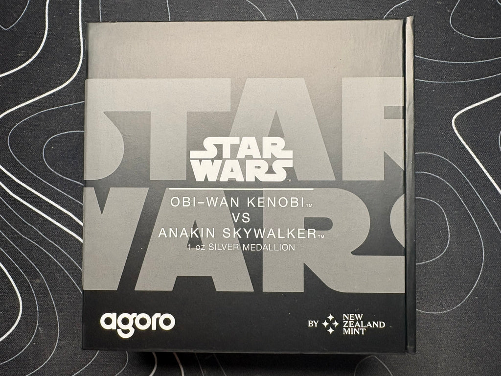 Star Wars™ Obi-Wan Kenobi™ VS Anakin Skywalker™ 1oz .999 Silver Medallion Coin