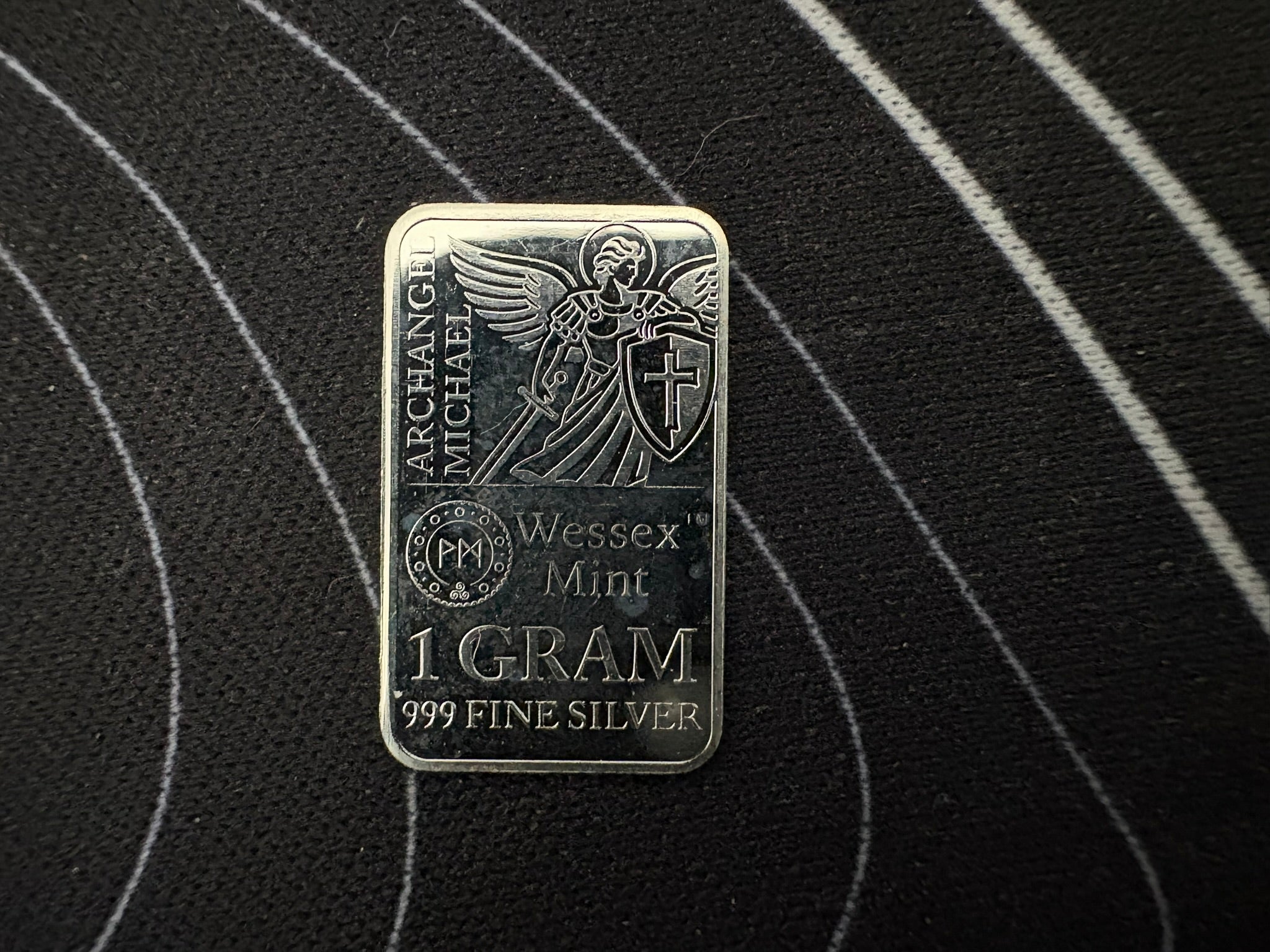 1g Wessex Mint "Archangel Michael" .999 Fine Silver Bar