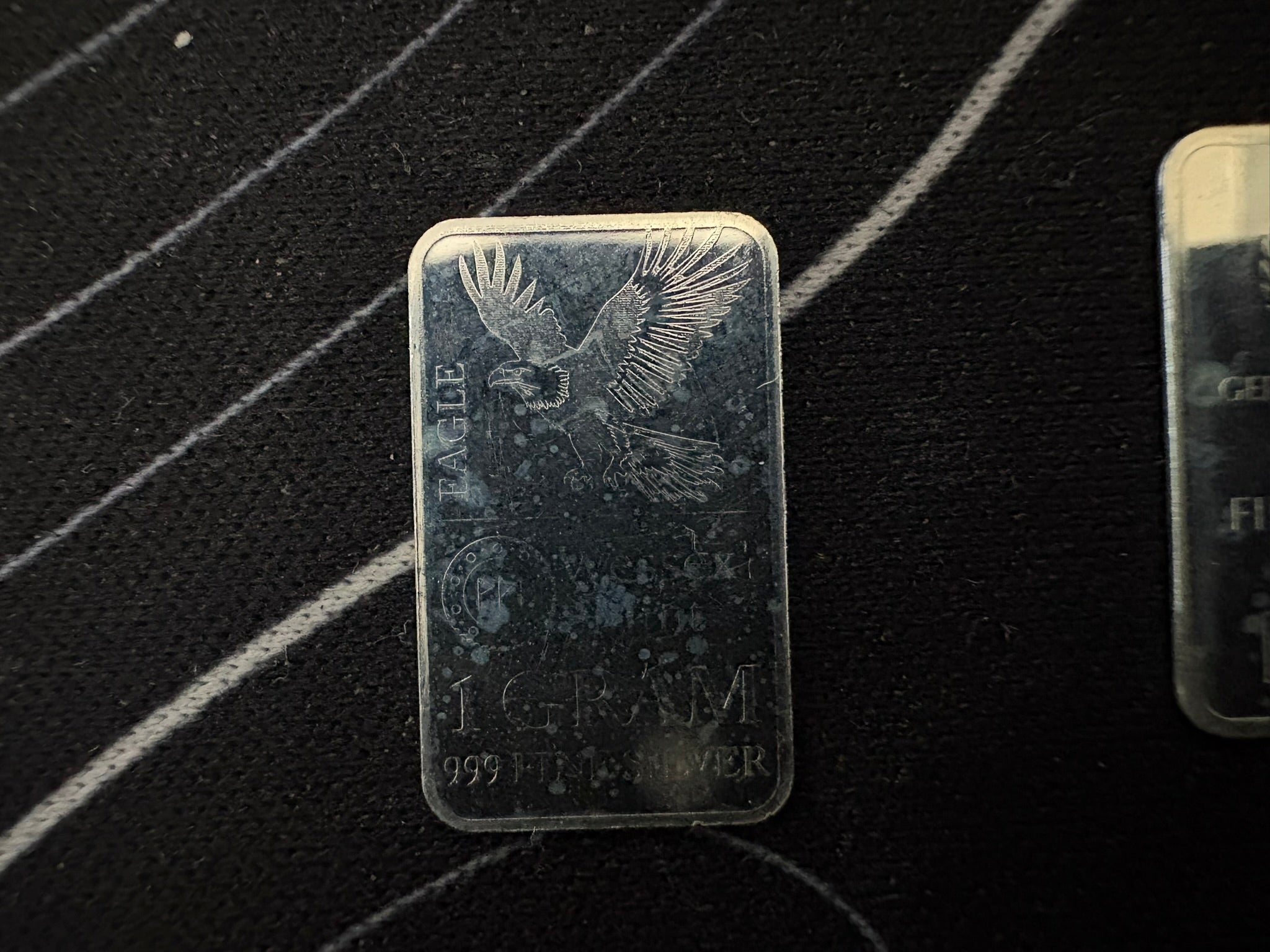 1g Wessex Mint "Eagle" .999 Fine Silver Bar
