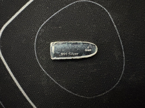 1g "Trade for Ammo" .999 Fine Silver Bar