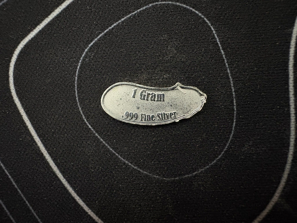 1g "Eggplant" .999 Fine Silver Bar