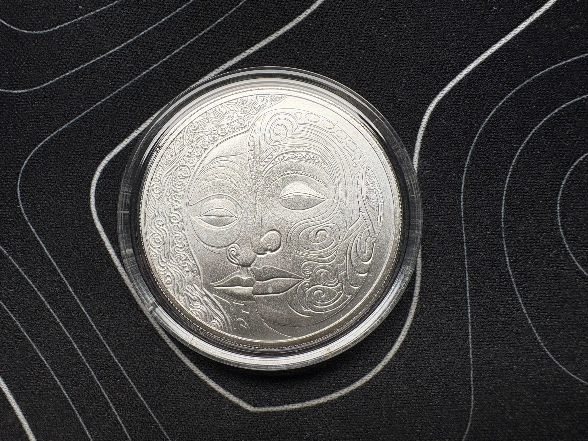 2024 Maori Niue 1oz Silver .999 $2 Two Dollar Coin in Capsule | Gems Bullion