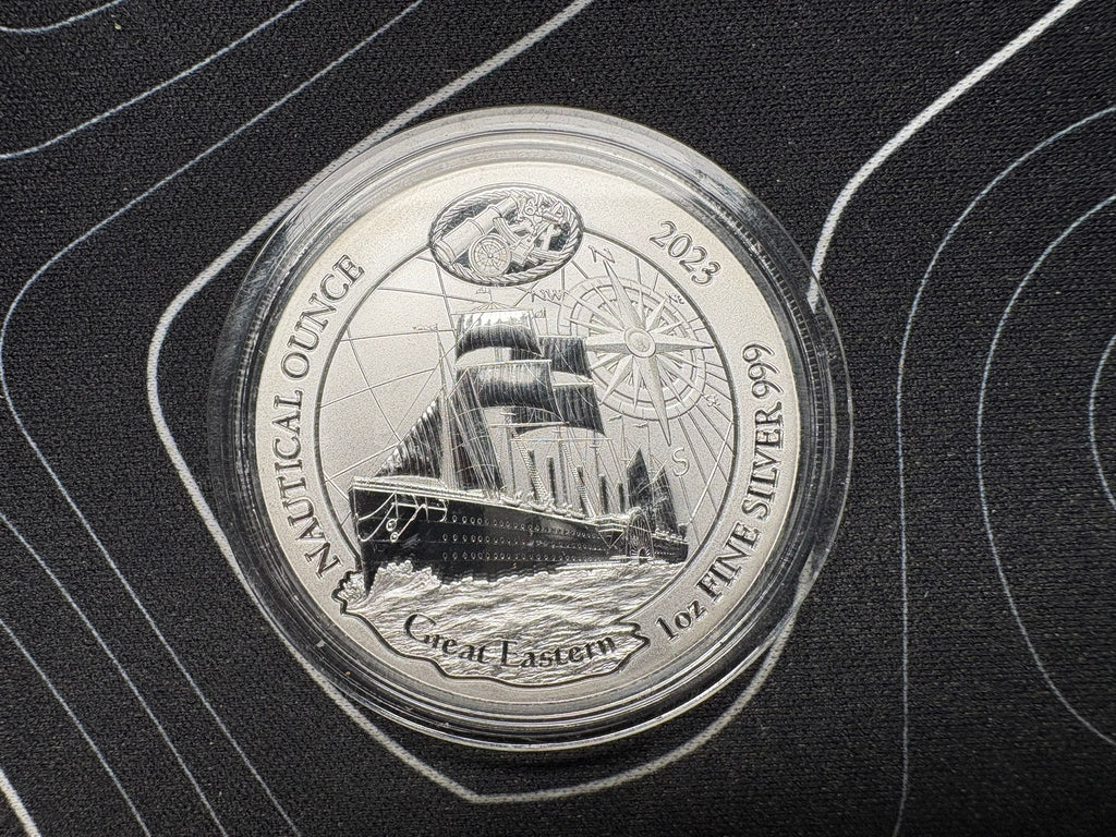 2023 Rwanda 1 oz Silver Nautical Ounce Great Eastern | Gems Bullion